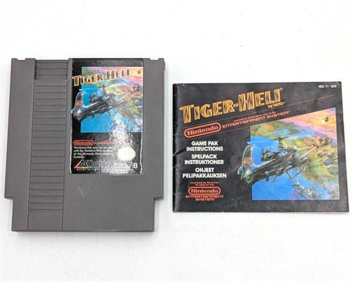 Tiger Heli - Komplet I Æske - EEC - NES Spil (B Grade) (Genbrug)